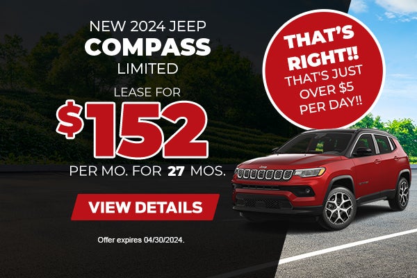 New 2024 Jeep Compass 